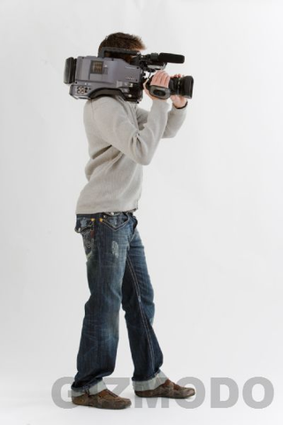 Illustration for article titled NAB07: Panasonic Busts Out HPX500 Pro HD Camcorder